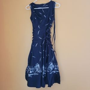 Hell Bunny Black Cemetery Dress